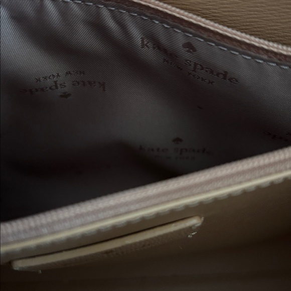 Kate Spade Phoebe Large Tote Bag Black Leather Gold-tone Lock Shoulder Commute - Picture 10 of 16